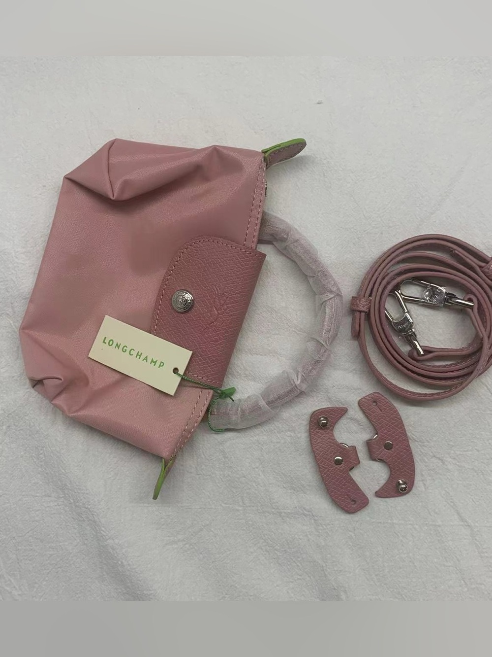 Longchamp Pink Mini Crossbody Bag